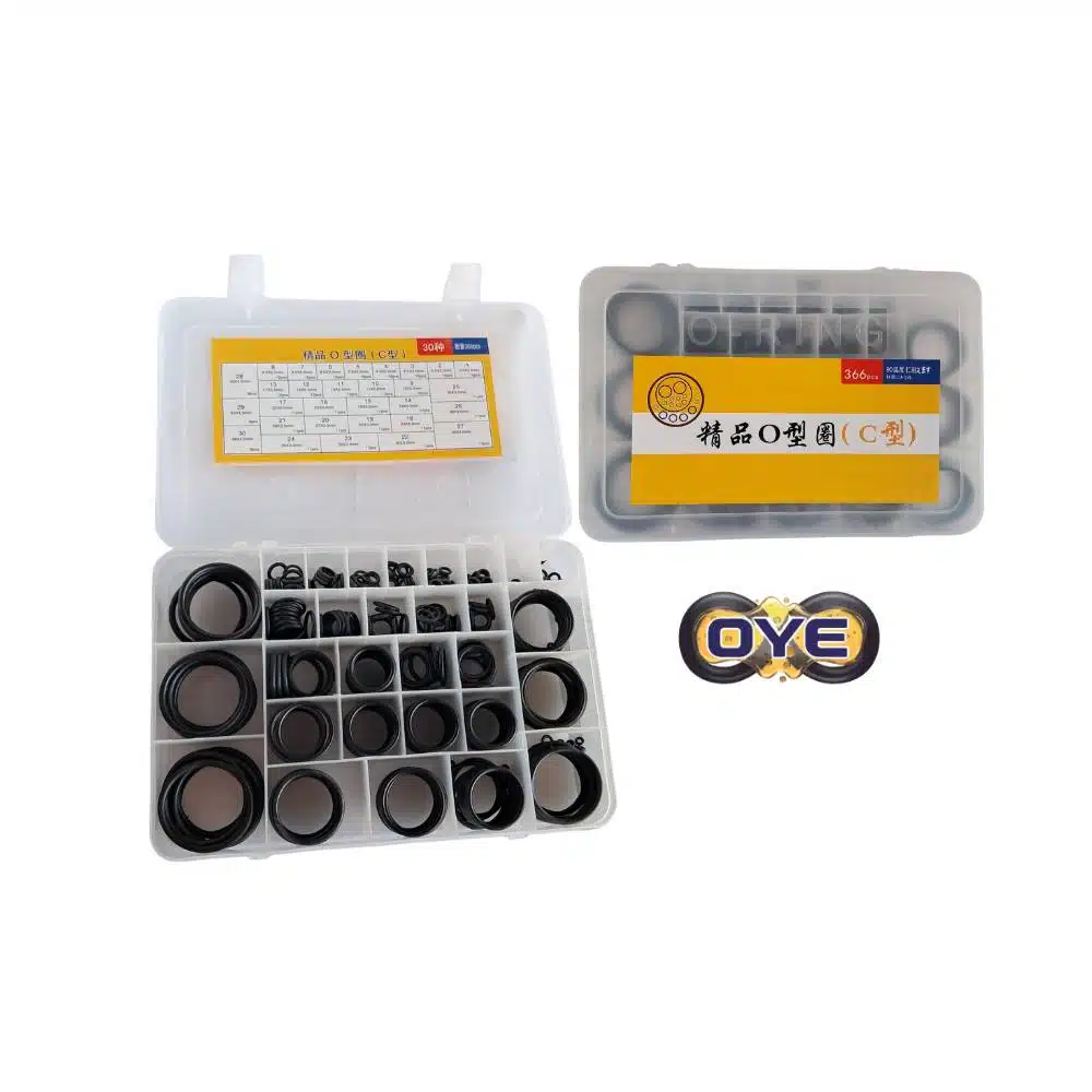 Kit de orings en nitrilo-buna-nbr en medidas milimétricas