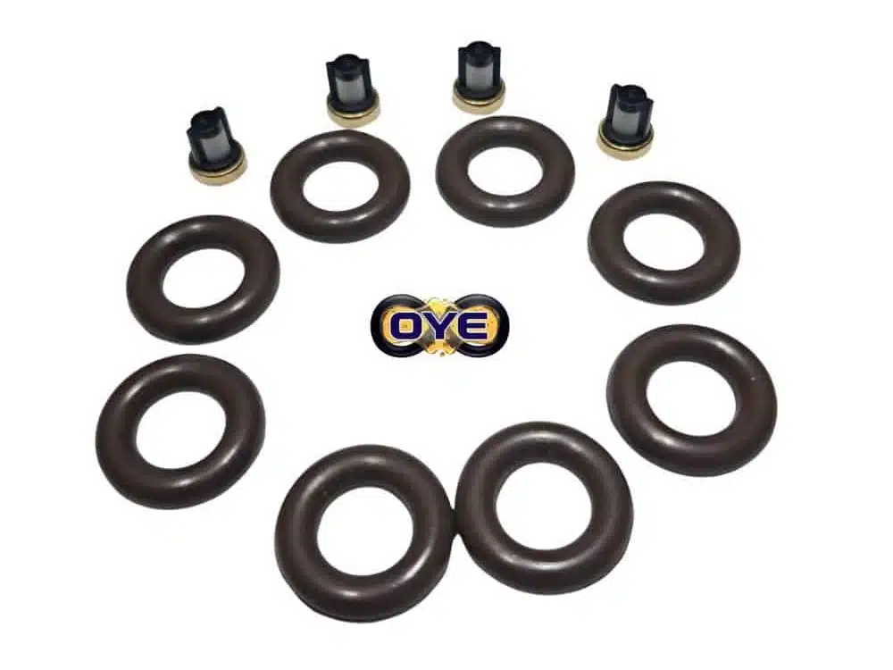 Kit de reparación para inyectores Renault Logan, Sandero y Stepway 8 válvulas con microfiltros cortos tipo Marelli